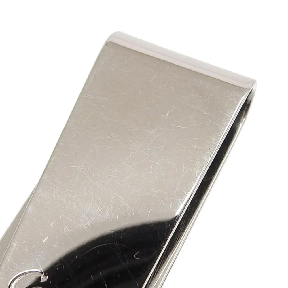 Cartier Happy Birthday 2 C Decor Logo Engraved Bill Clip Billfold Money Clip